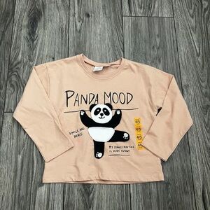 Zara Pink Panda Mood Blouse